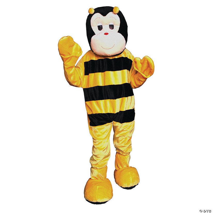 Adult's Bumble Bee Mascot Costume Image