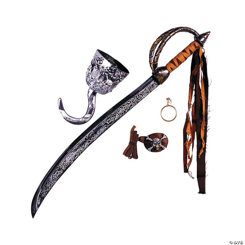 Adults Caribbean Pirate Set Image