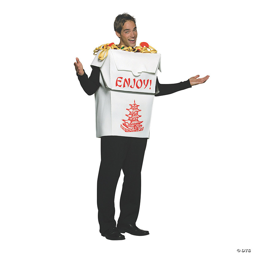 Adult S Chinese Take Out Costume Oriental Trading