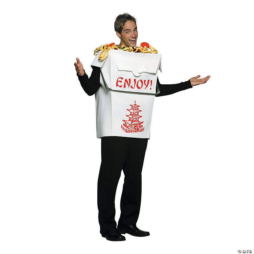 Adult's Chinese Take-Out Costume Image