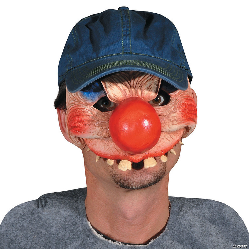 Adult's Clowning Around Mask Image