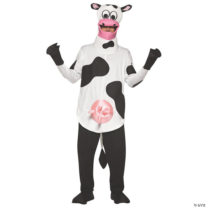 Adult's Cow Costume Image
