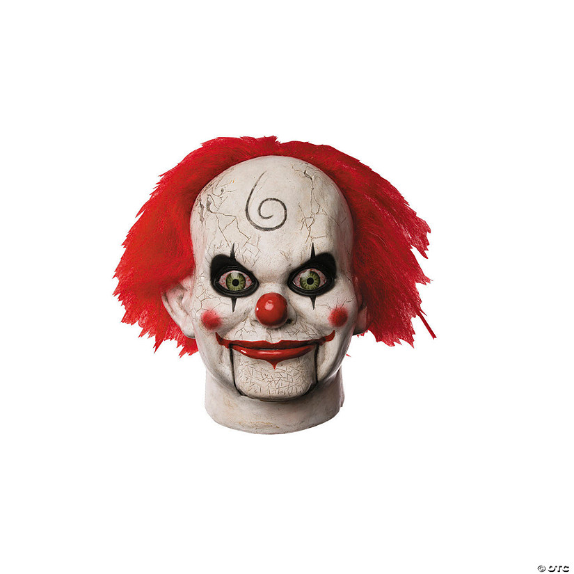 Adults Dead Silence&#8482; Mary Shaw Clown Overhead Mask - One Size Image