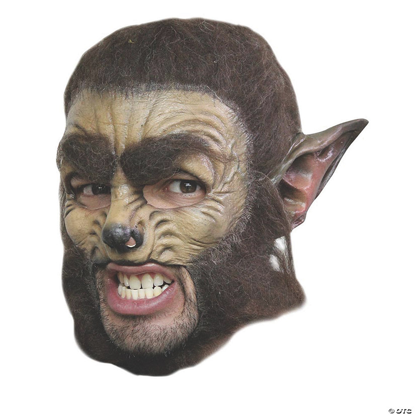 Adult's Deluxe Chinless Wolf Mask Image