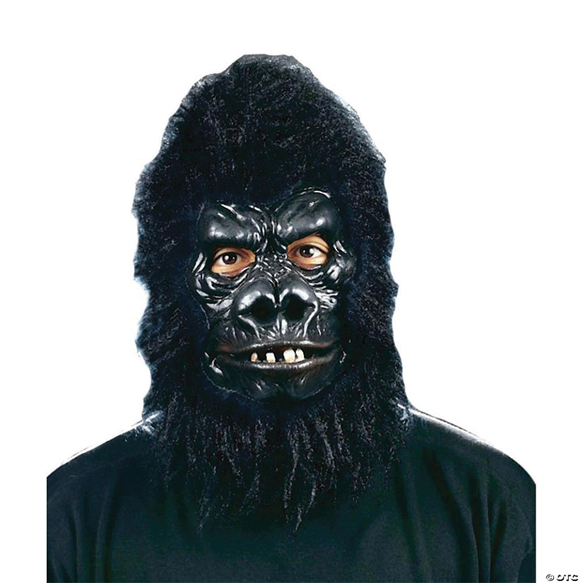 Adults Deluxe Gorilla Mask Image