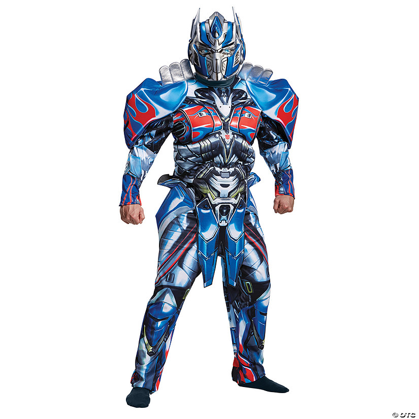 Adults Deluxe Transformers&#8482; Optimus Prime Costume Image