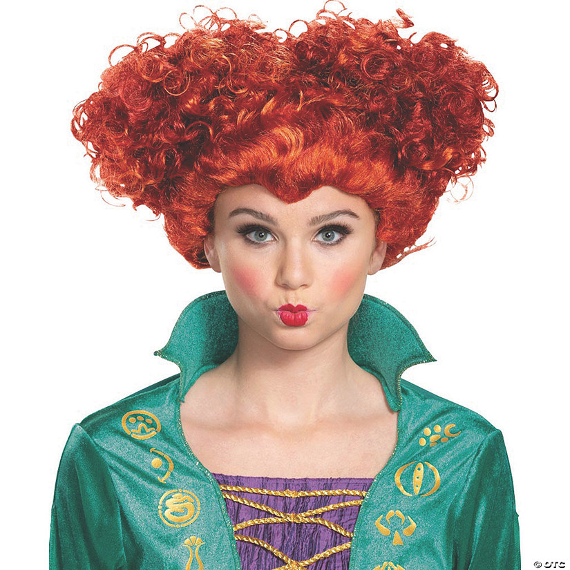 Adults Disney's Hocus Pocus Wini Deluxe Wig Image