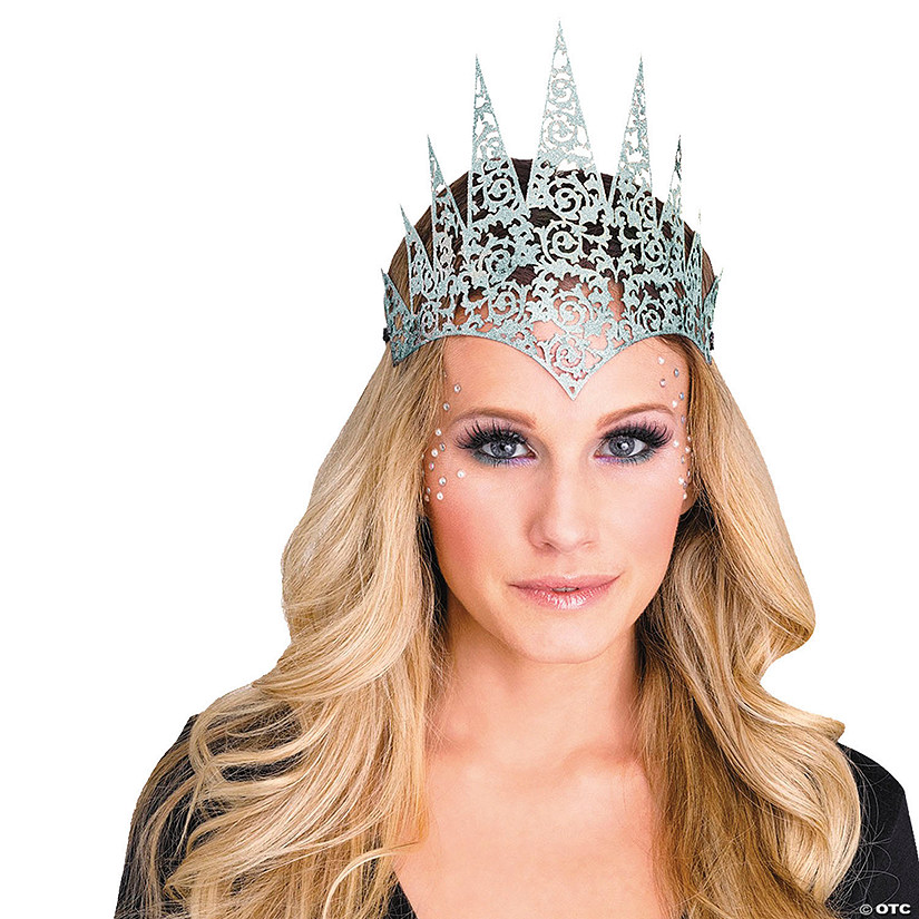 Adults Flexible Glitter Crown Image