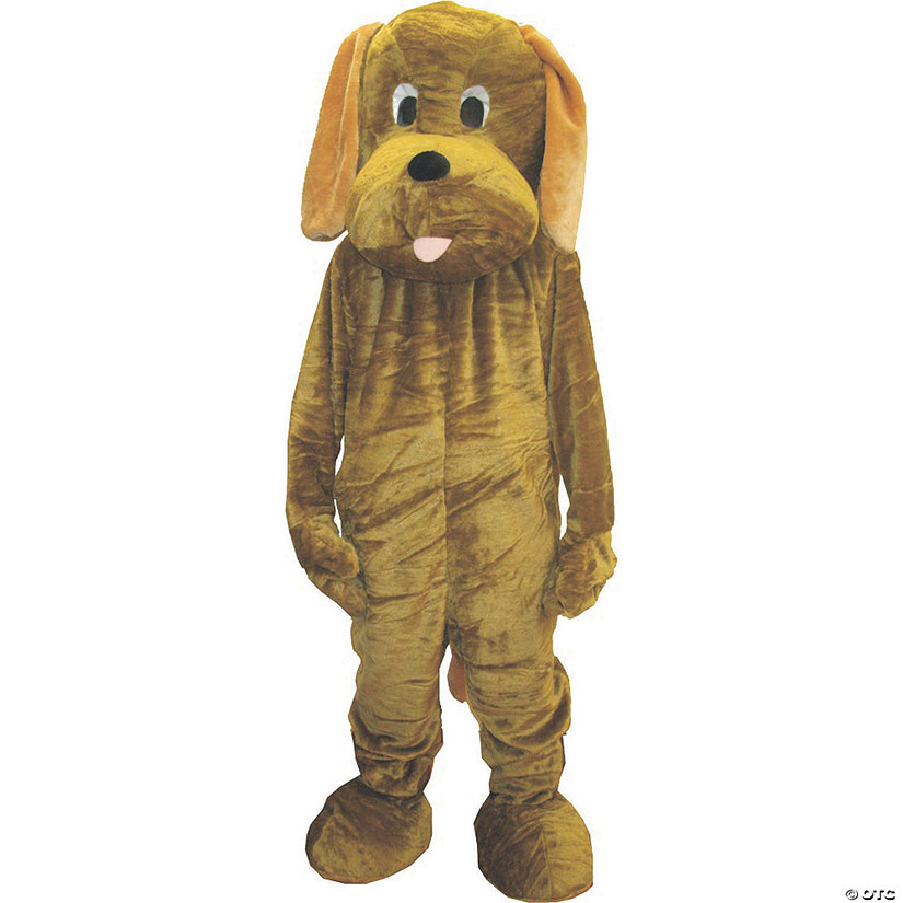 Adult's Floppy Ear Puppy Dog Mascot Costume Image
