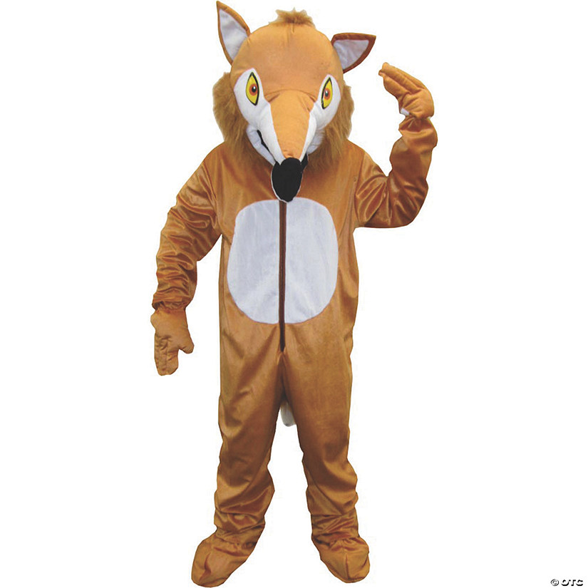 Adult's Fox Mascot Costume Image