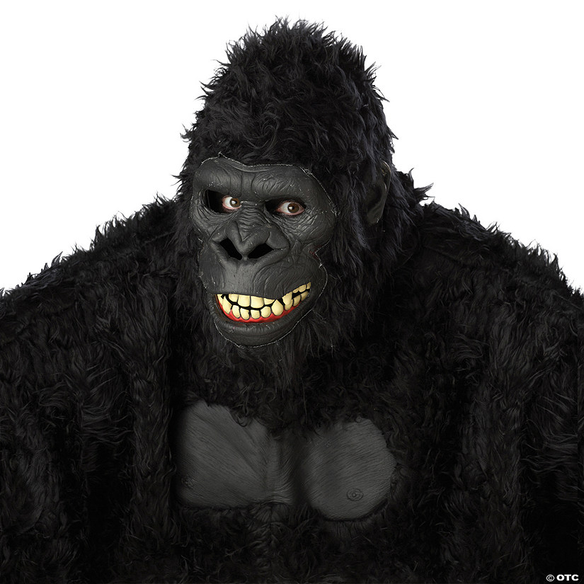 Adults Goin Ape Gorilla Animotion Mask Image