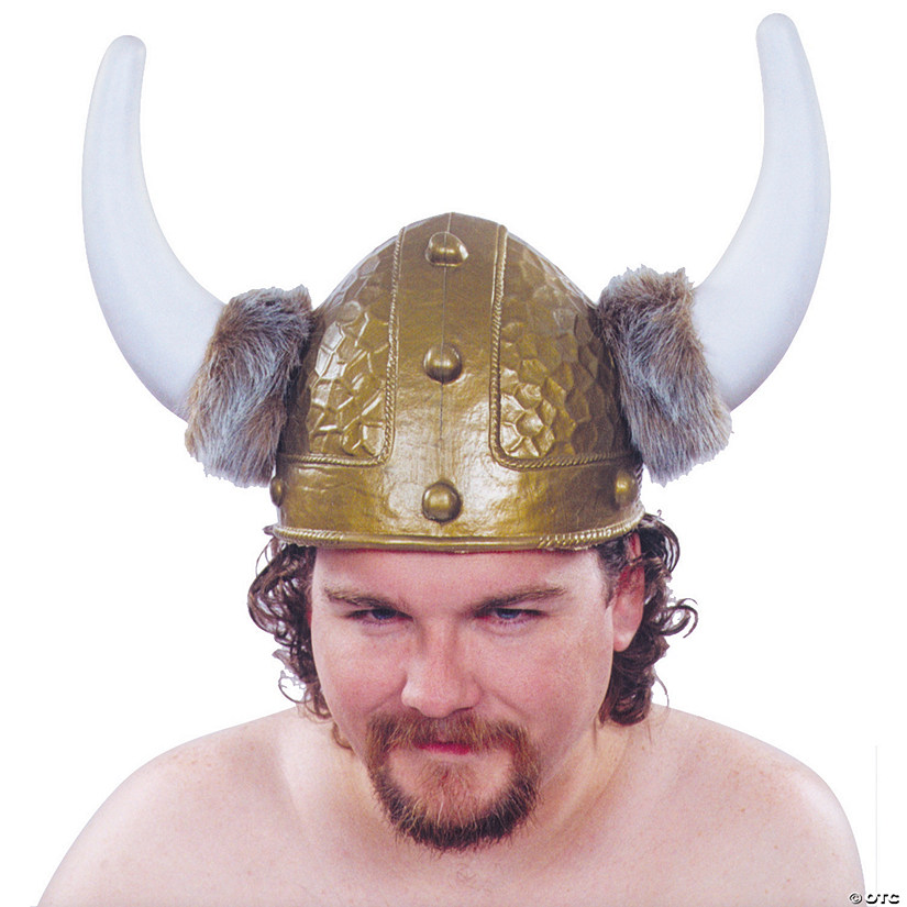 Adult's Gold Viking Helmet