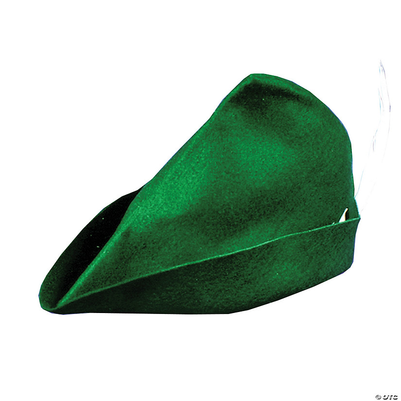 Adults Green Felt Elf Hat Image