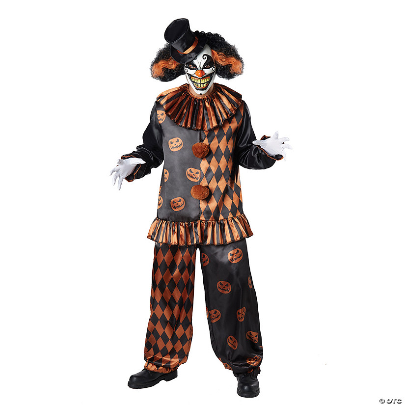 Adults Halloween Clown Costume Image