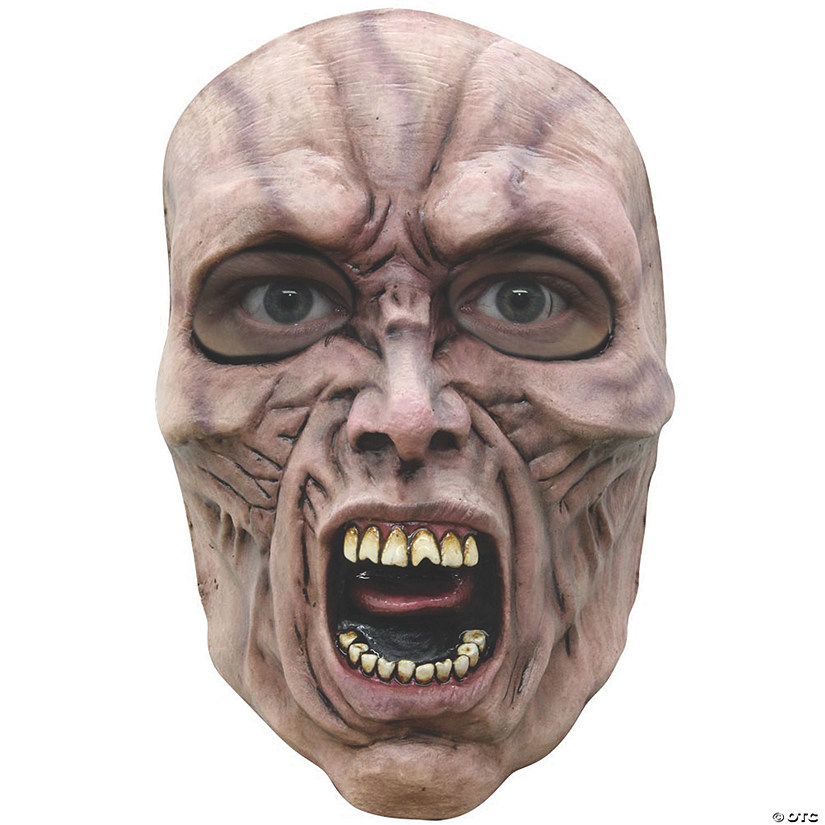 Adult's Halloween WWZ Face Zombie Scream Mask 2 Image