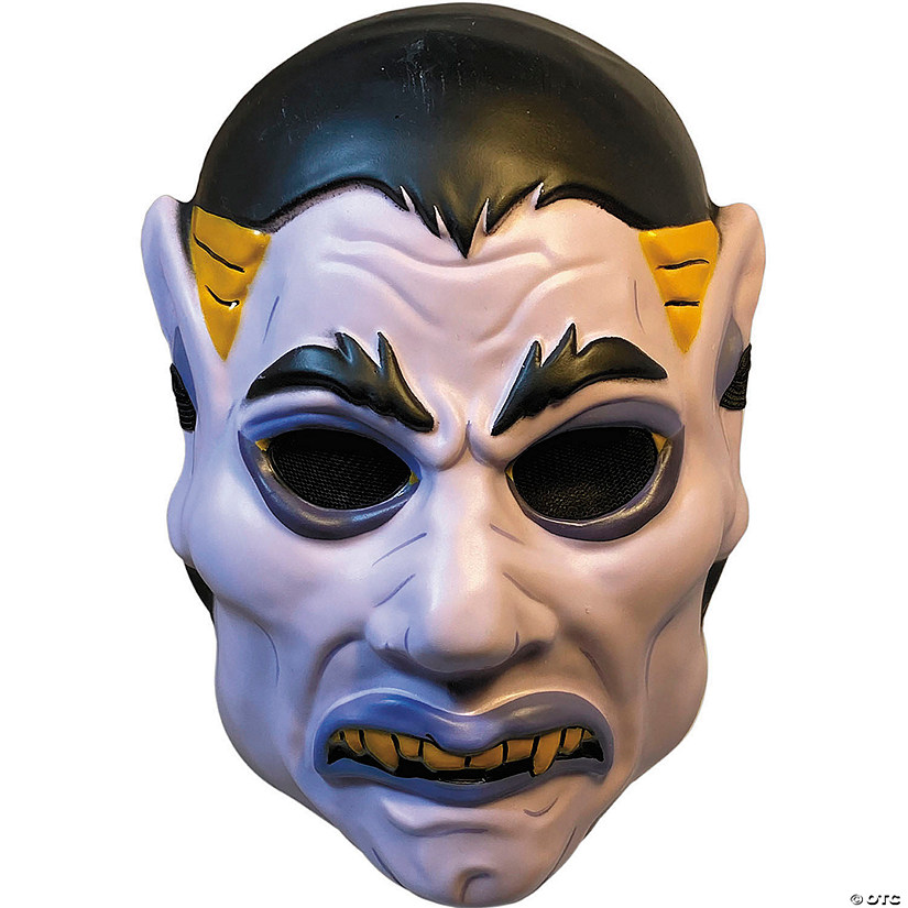 Adults Haunt&amp;#8482; Vampire Injection Plastic Half Mask - One Size Image