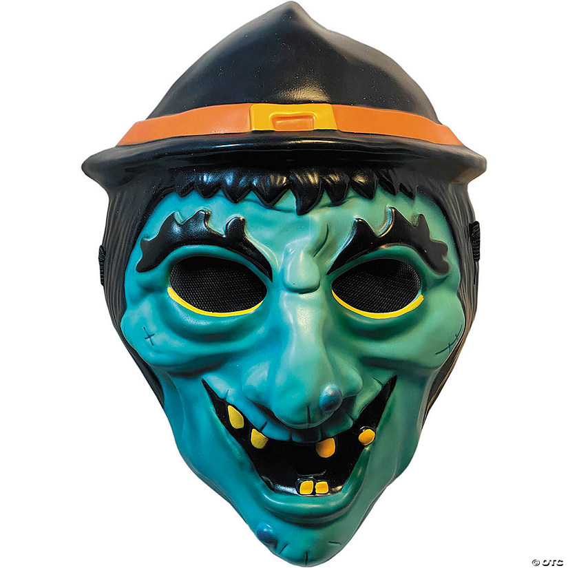 Adults Haunt&amp;#8482; Witch Injection Plastic Mask - One Size Image