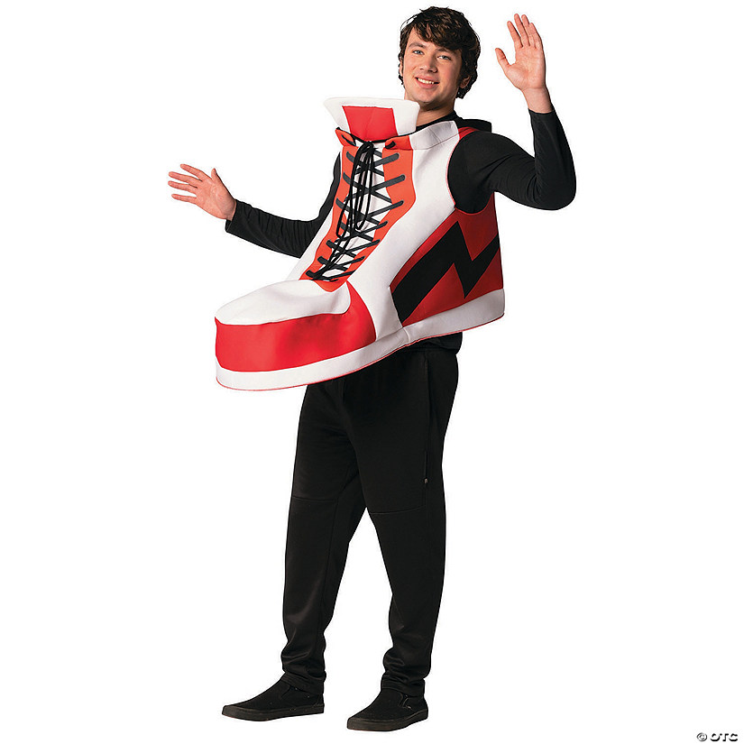 Adults Hightop Sneaker Costume Image