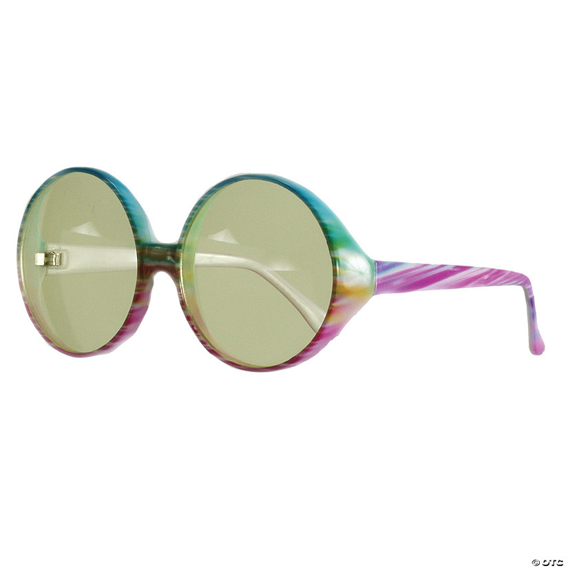 Adults Hippie Glasses - 1 Pc. Image