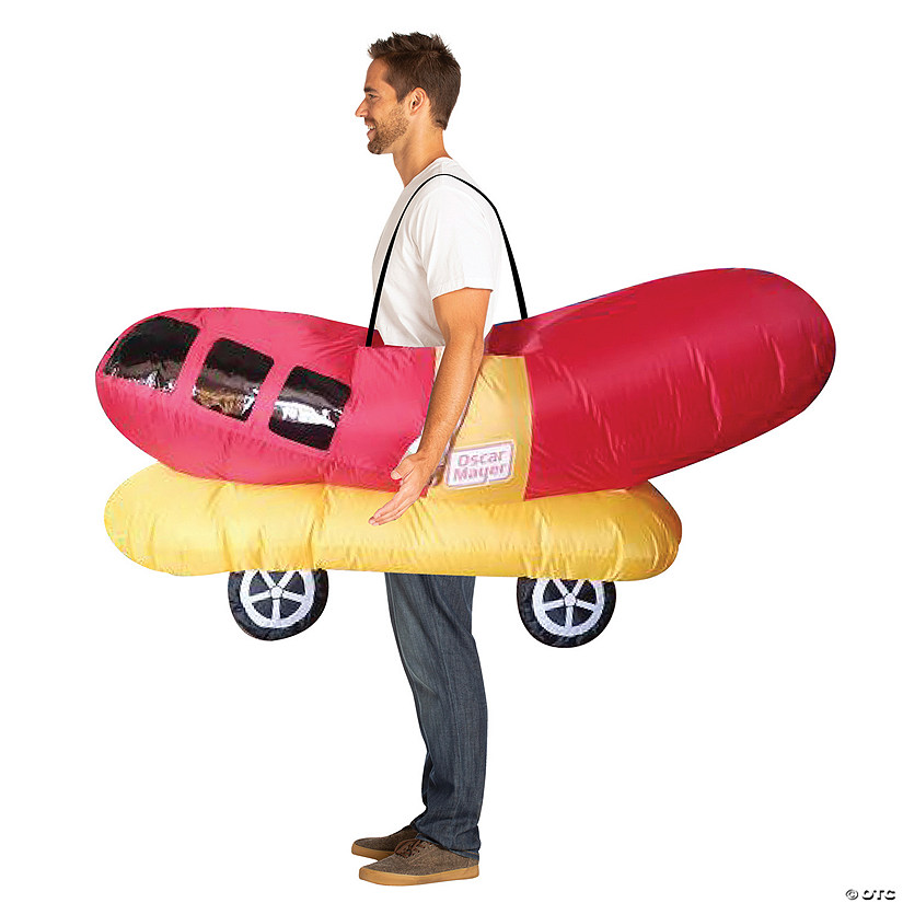 Adults Inflatable Oscar Mayer Weiner Costume Image