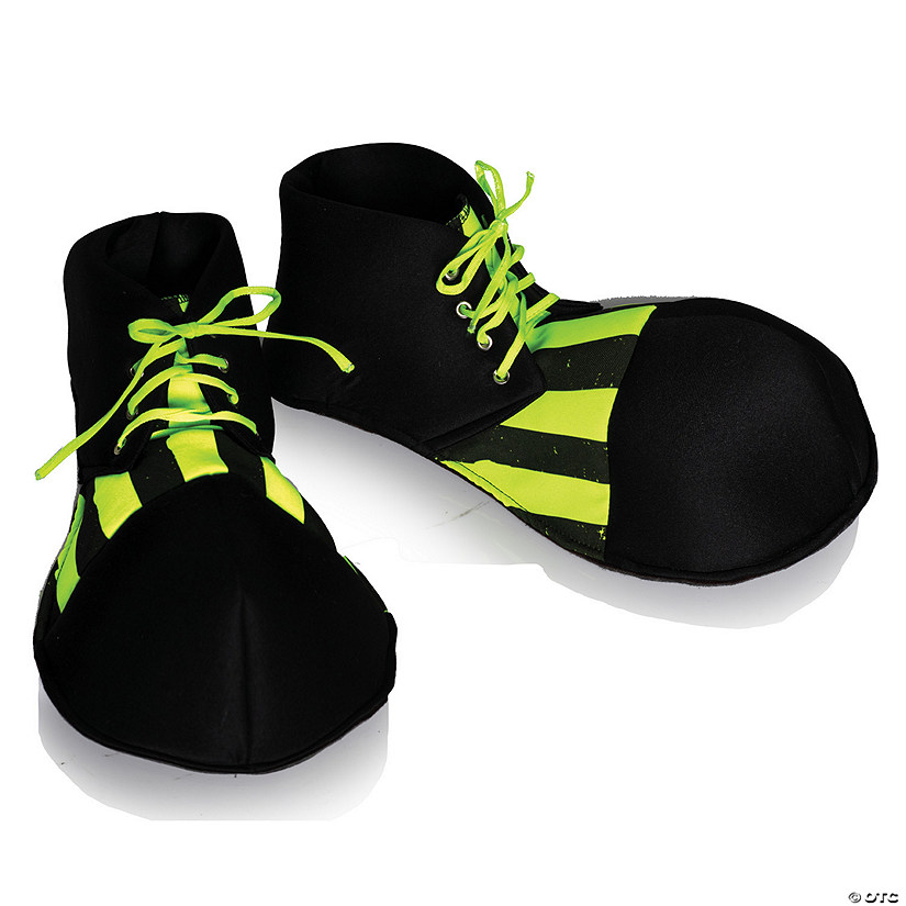 Adults Jolt Clown Shoes Costume Accessory Image