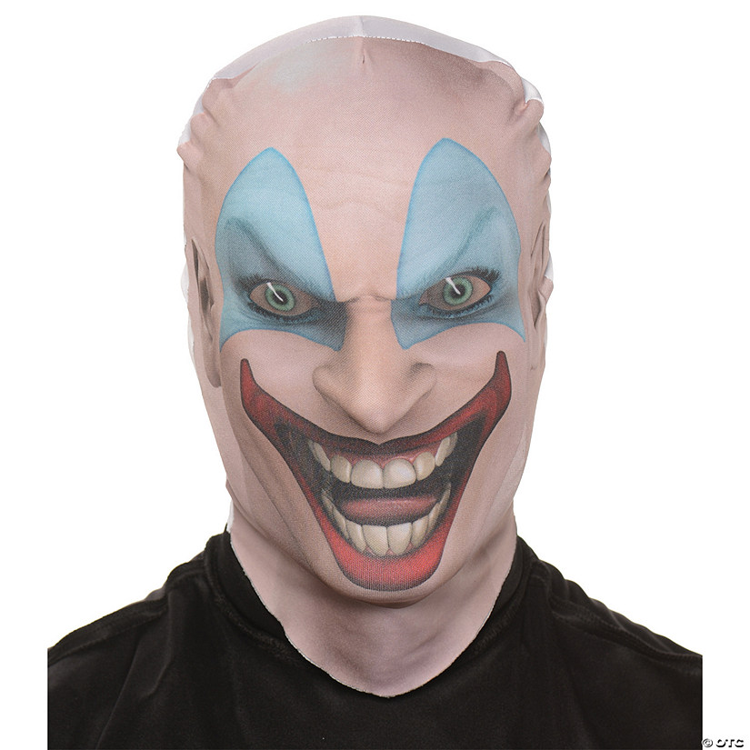 Adults Killer Clown Skin Mask Image