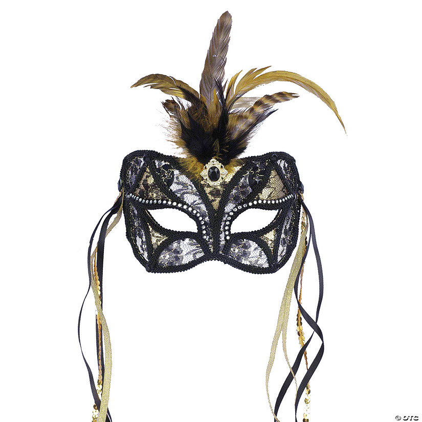 Adults Lace Venetian Mask Image