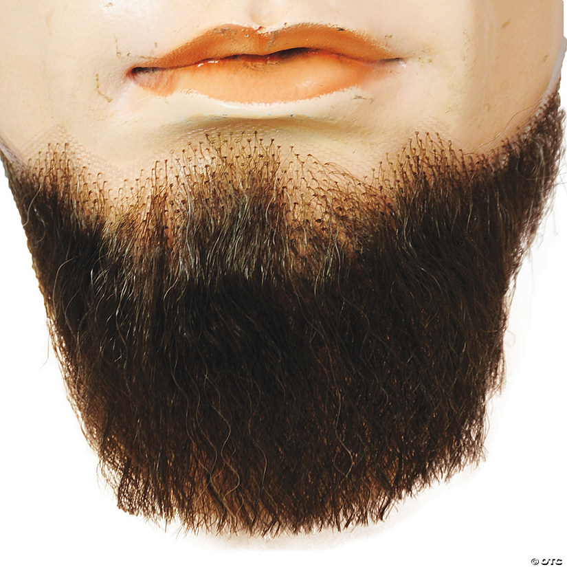 Adults Long 5-Point Synthetic Beard Image