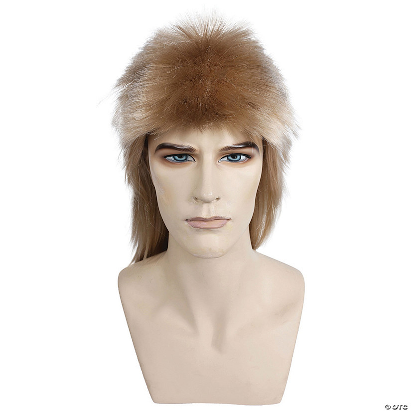 Adults Long Mullet Wig Image