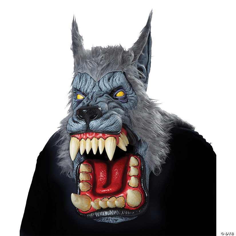 Adults Lunar Psycho Werewolf Mask Image