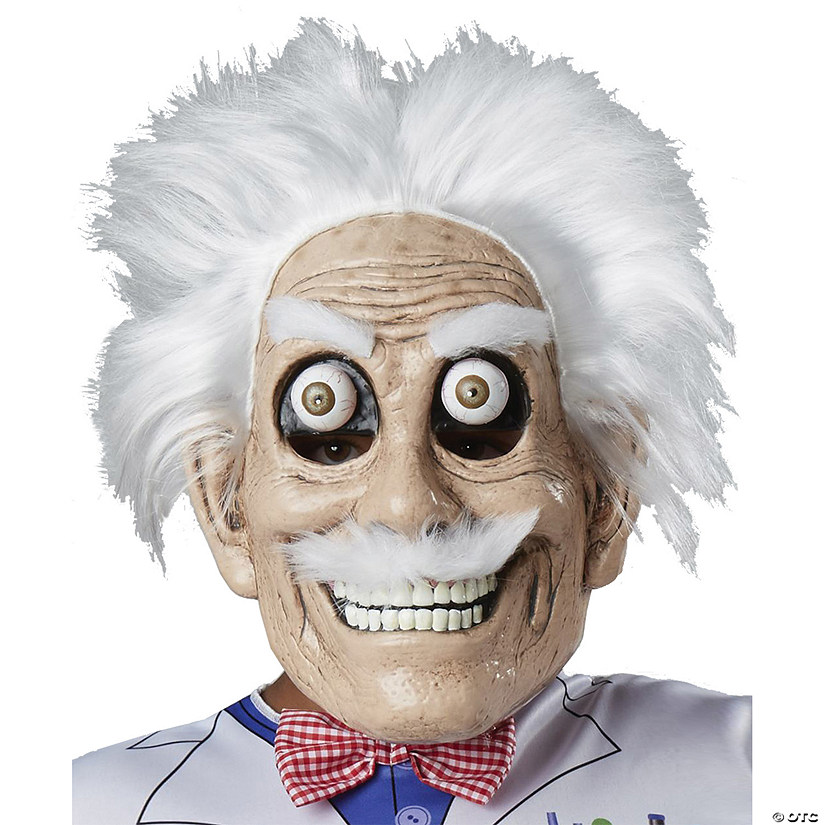 Adults Mad Scientist Mask Image