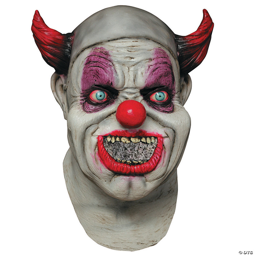 Adult's Maggot Clown Mouth Digital Mask Image