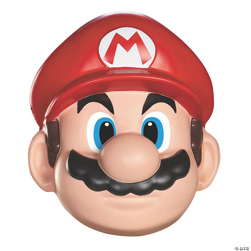 Adult's Mario Mask Image