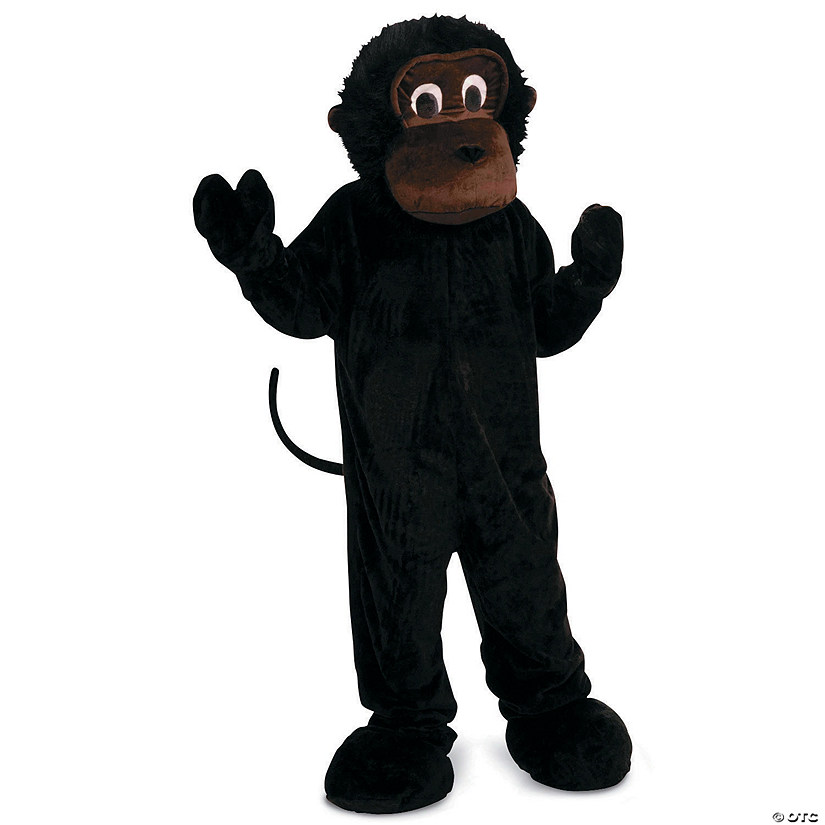 Adult's Monkey Mascot Costume - Discontinued