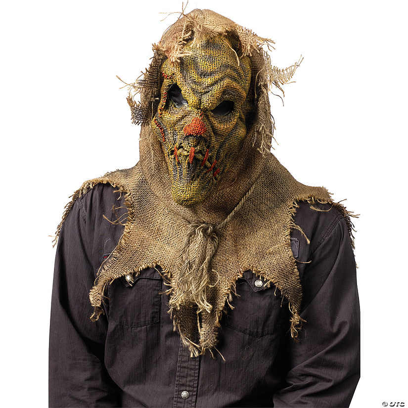 Adults Natural Scarecrow Mask Image