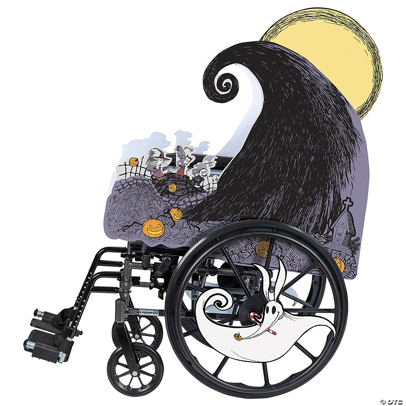 Adults Nightmare Before Christmas Wheelchair Cover Costume Image