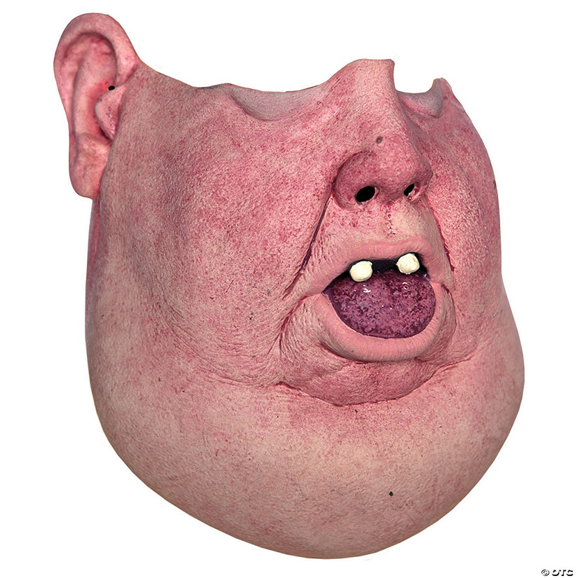 Adults No Neck Latex Half Mask Image