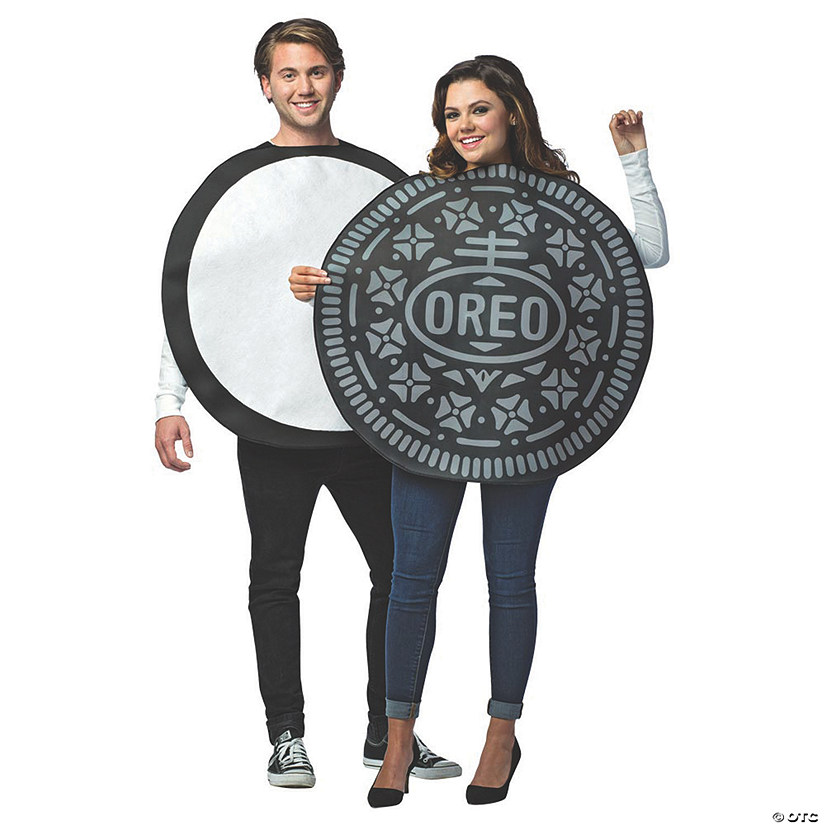 Adults Oreo<sup>&#174;</sup> Cookie Polyester Tunic Couples Costumes - One Size Image