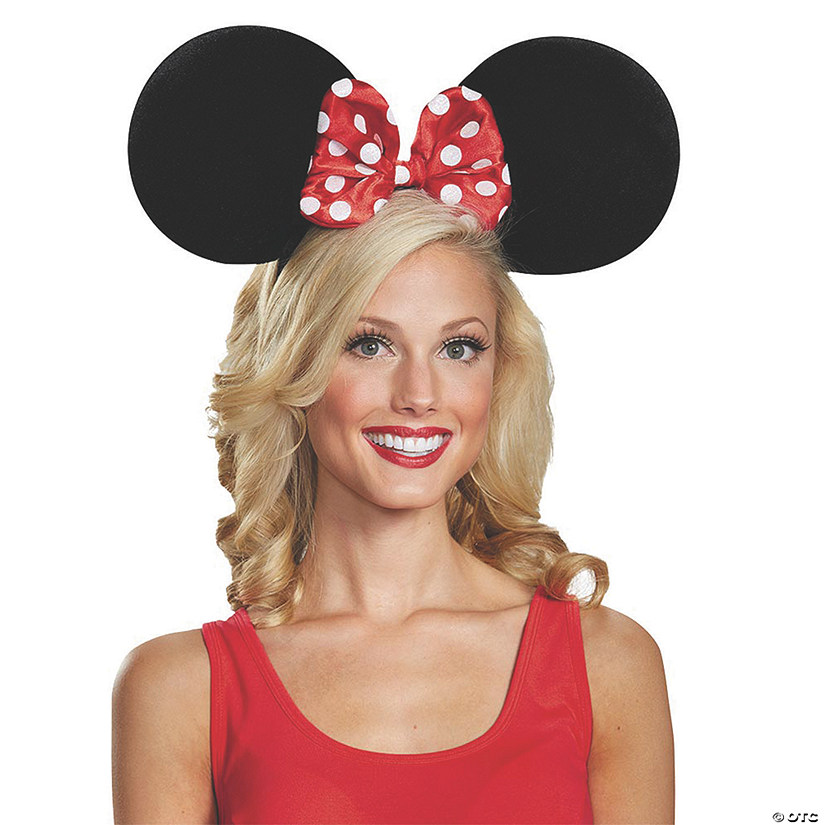 Adult's Oversized Minnie Mouse Ears Image