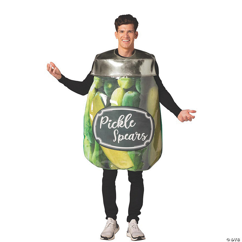 Adults Pickle Jar Costume Image