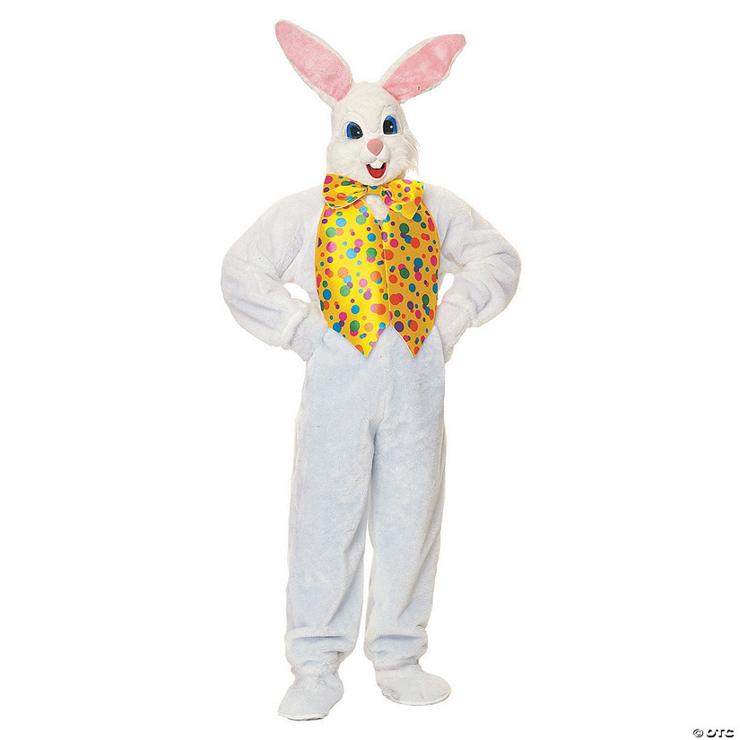 Adult's Premium Bunny Mascot Costume Image