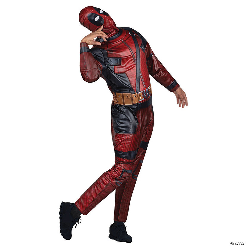 Adults Qualux Marvel Deadpool Costume Image
