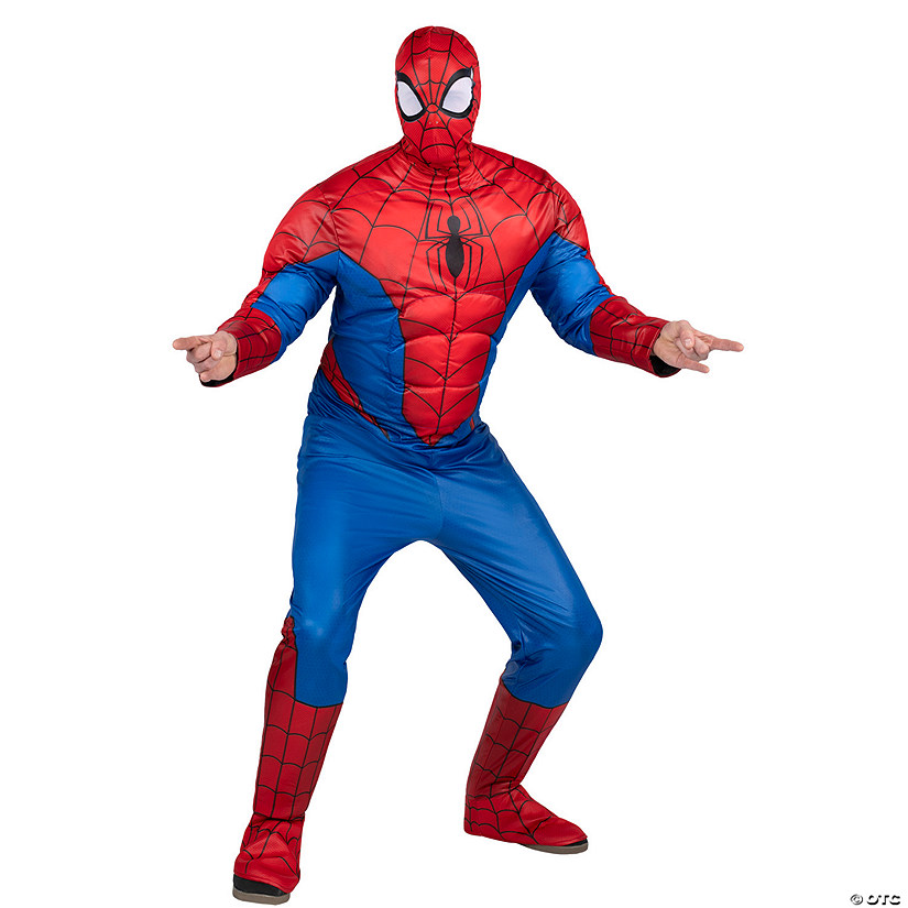 Adults Qualux Marvel Spider-Man&#8482; Costume Image