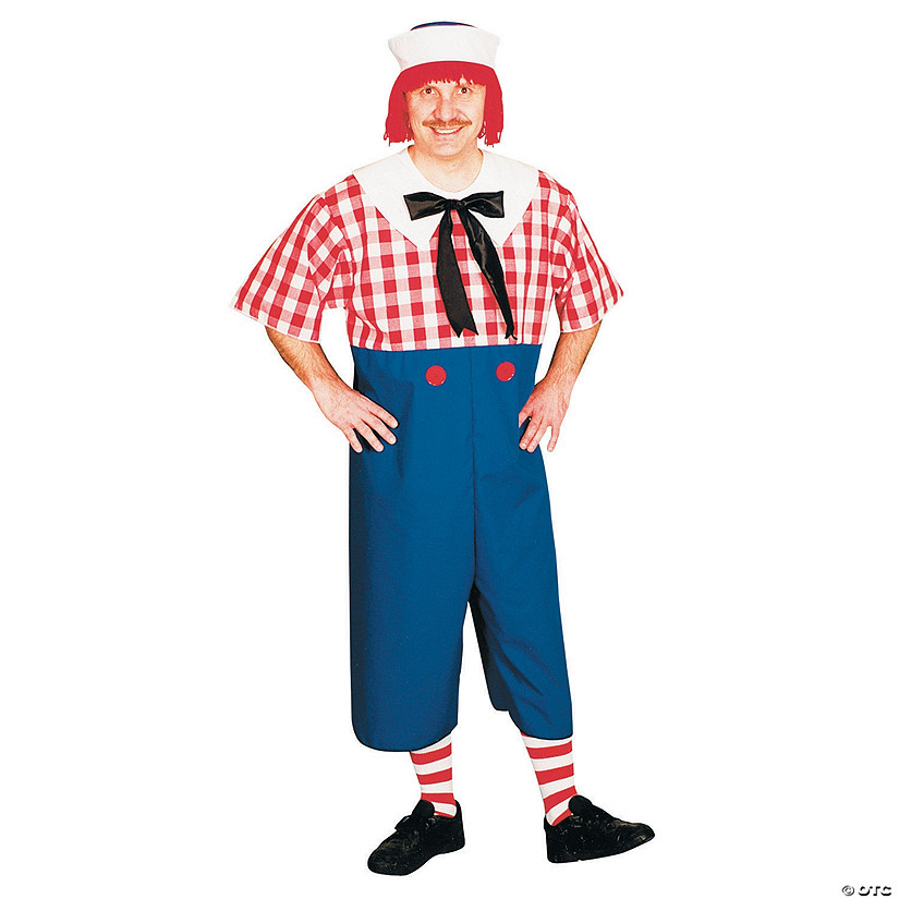 Adults Raggedy Andy Costume - Standard Image
