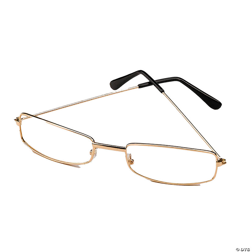 Adults Rectangular Santa Glasses Image