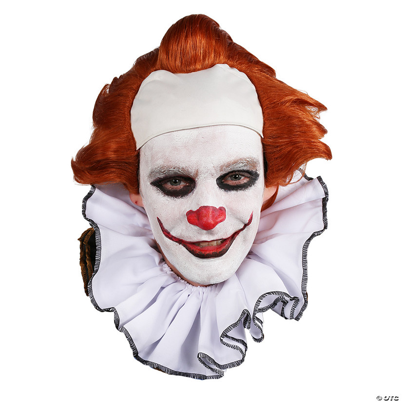 Adults Red Crazy Clown Wig Image
