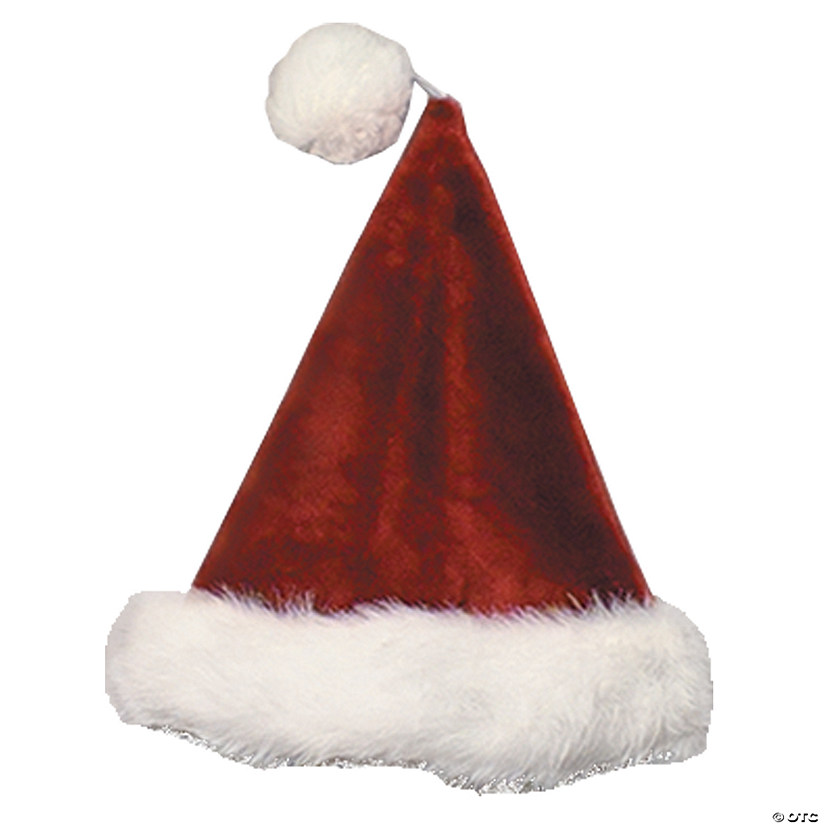 Adults Santa Velvet Hat Image