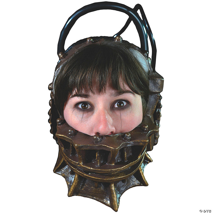 Adults Saw&#8482; Reverse Bear Trap Overhead Latex Mask - One Size Image