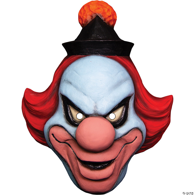 Adults Scooby Doo&#8482; Clown Vacuform Mask Image