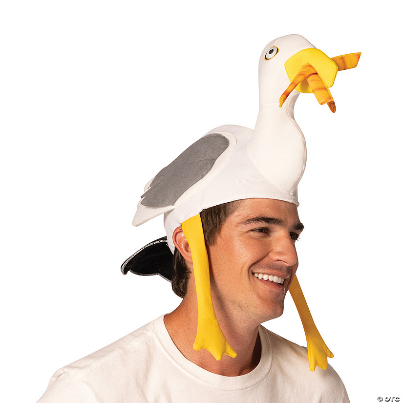 Adults Seagull Hat Costume Image
